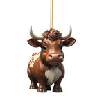 Cartoon Cow Decorative Ornament