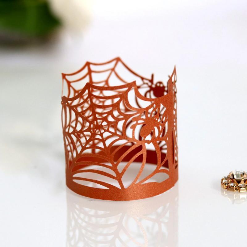 Halloween Decoration Electronic Candle Lace