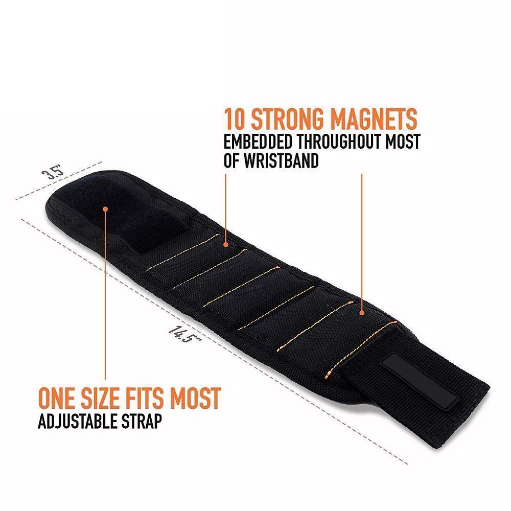 Domom Magnetic Wristband with Strong Magnets