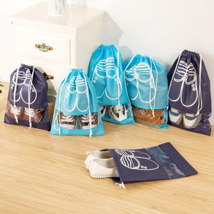 Travel Shoe Storage Drawstring Bags (6 PCs)