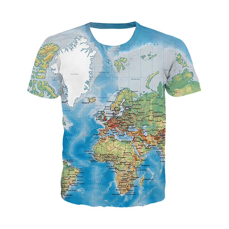 World Map Men's T-shirt & Hoodie