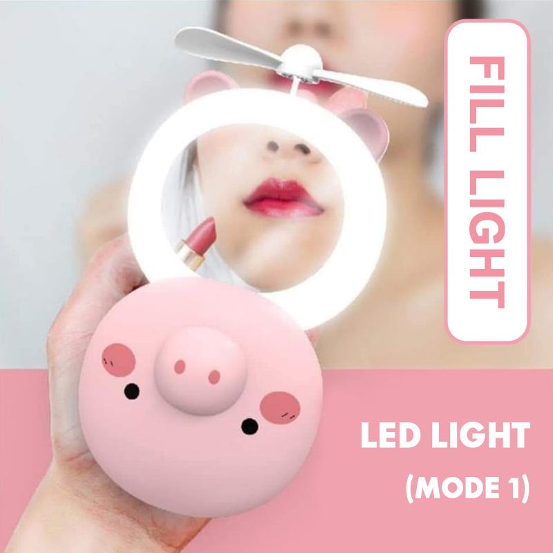 Piglet LED Make-Up Mirror