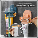 Toothpaste and Toothbrush Holder Set