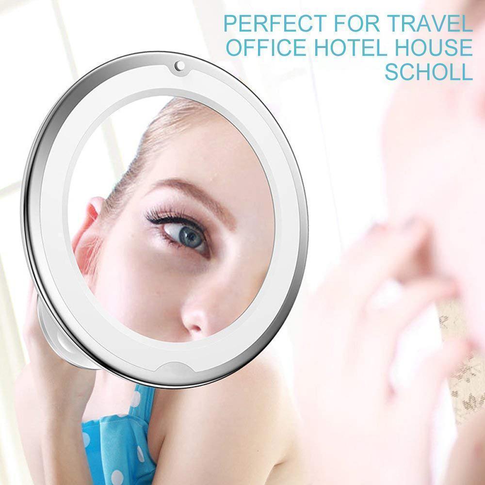 Hirundo Magnifying Makeup Mirror with LED Light