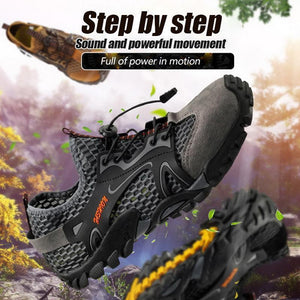 Breathable Mesh Outdoor Walking Shoes