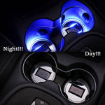 Solar-Powered Cup Holder Lights (2 Pack)