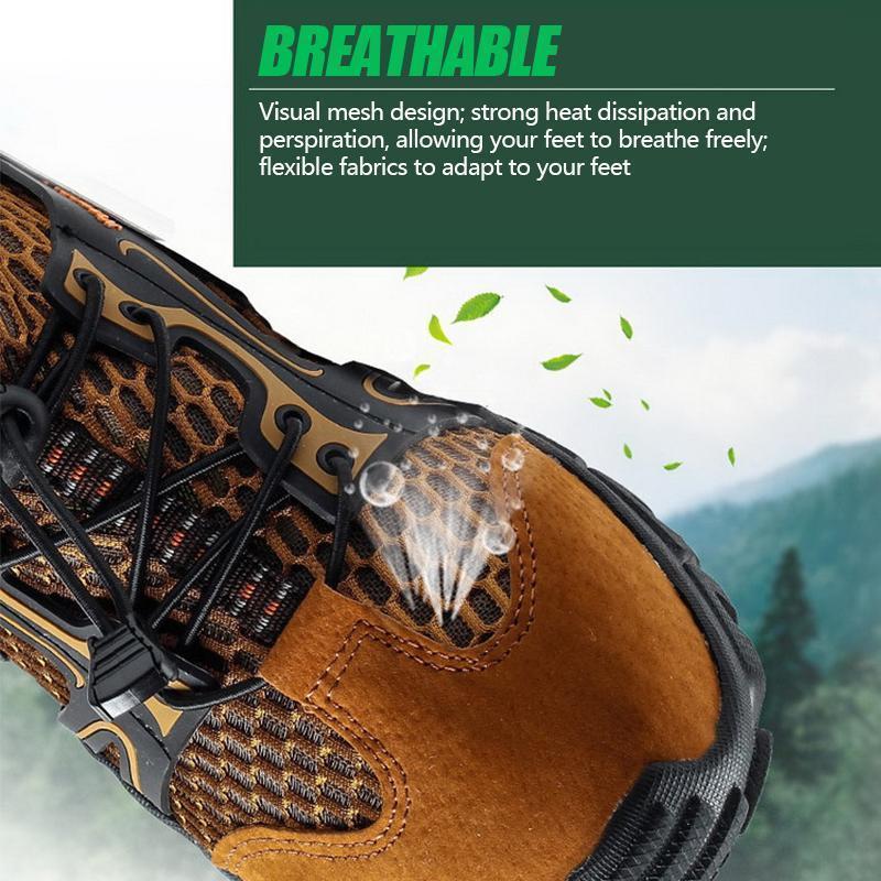 Breathable Mesh Outdoor Walking Shoes