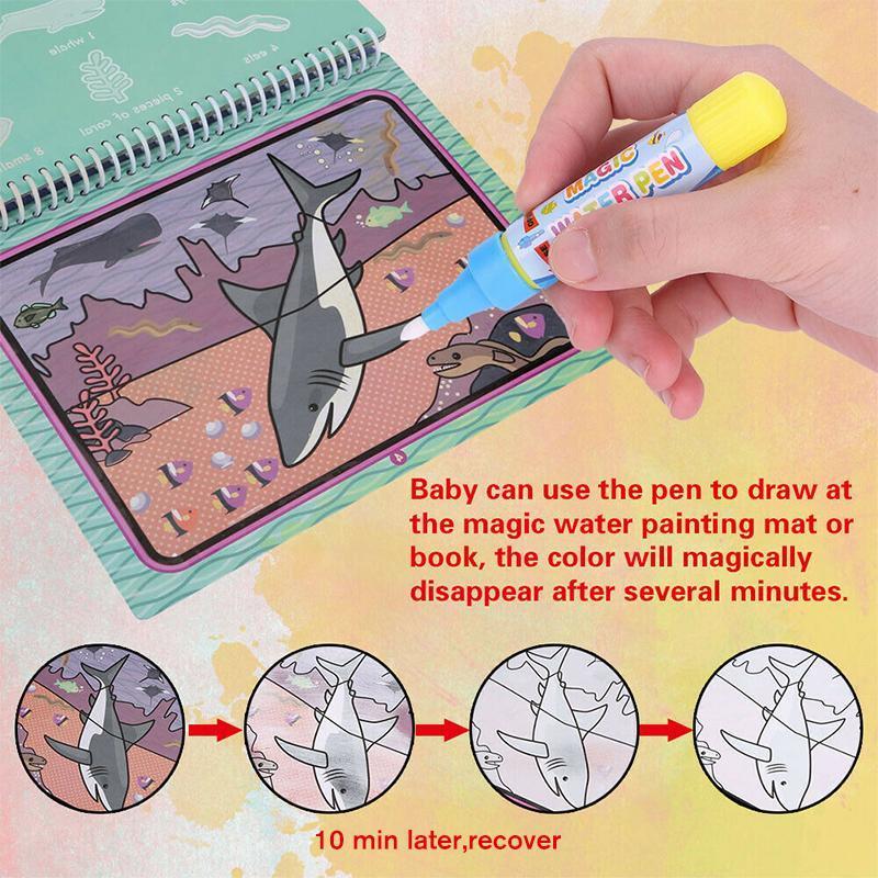 Reusable Water-Painting Books