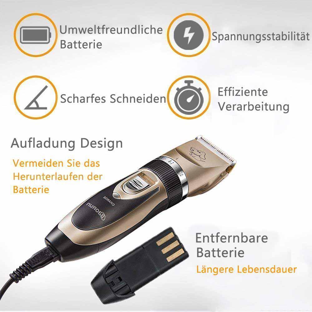 Professional Rechargeable Animal Hair Trimmer