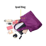 Ladies Large Capacity Handbag, Nylon Waterproof Shoulder Bag