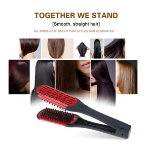 Double Sided Hair Straightening Comb