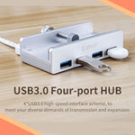 Mountable Desk Side USB 3.0 Adapter Hub 👩🏻‍💻 👨🏻‍💻
