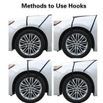 Car Windshield Snow Cover, With 2 Adjustable Car Side Mirror Covers