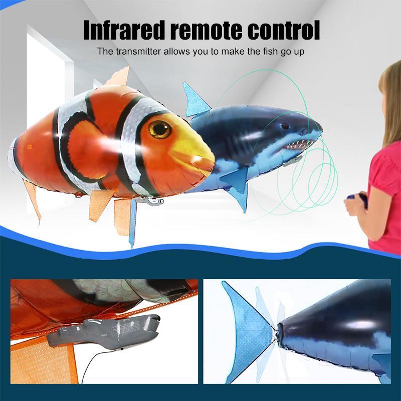 Remote control electric flying fish
