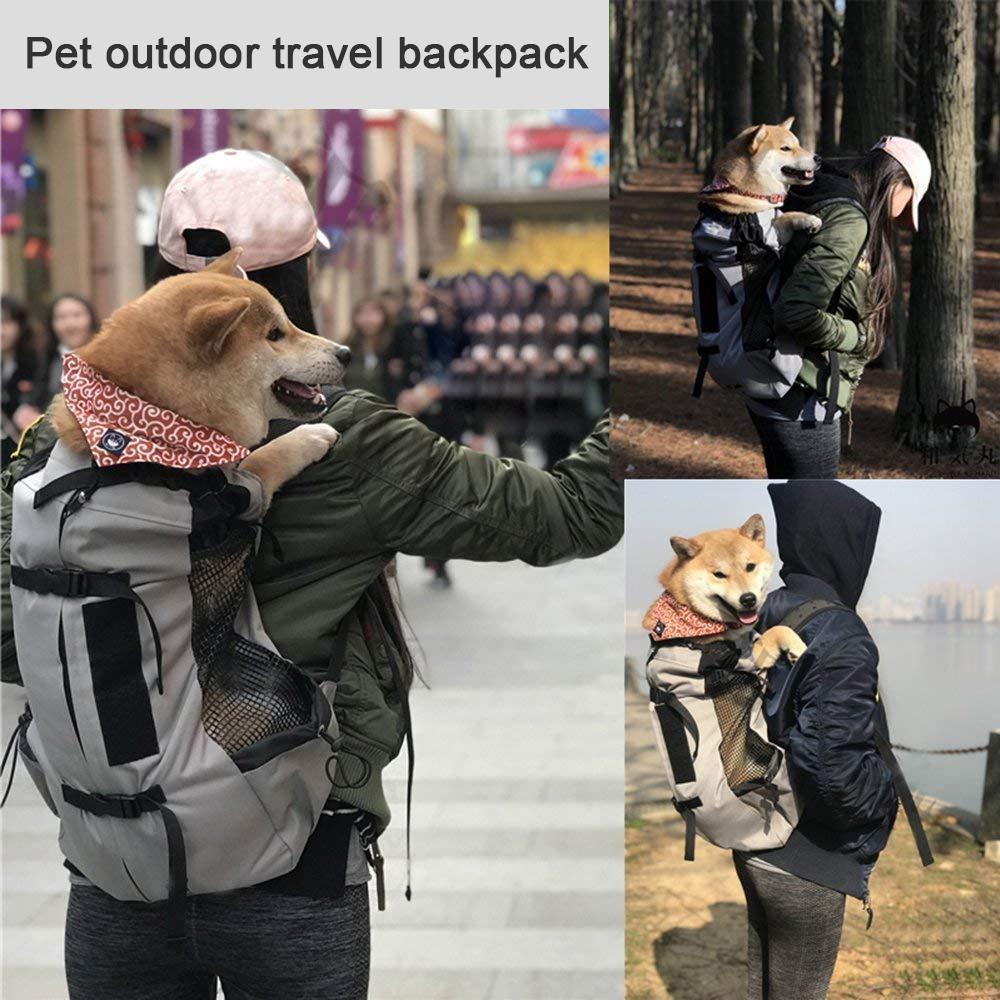 Double Backpack for the Pet Dog/Cat Passenger