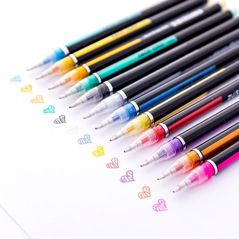 Gel Pen Coloring Set