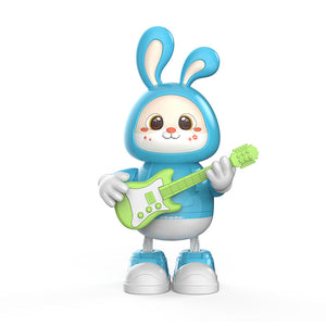 Adorable Rabbit Guitarist Toy