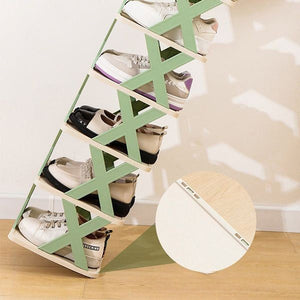 DIY Combination Shoe Rack