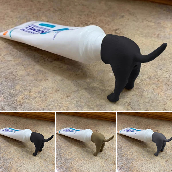 Dog Butt Shape Toothpaste Lid