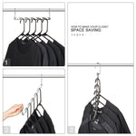 Hirundo Magic Clothes Stainless Steel Hangers